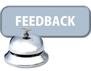 Arbiz feedback, povratna informacija