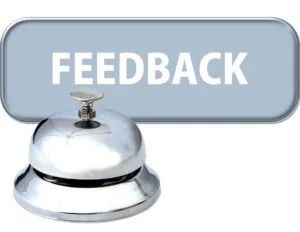 Arbiz feedback, povratna informacija